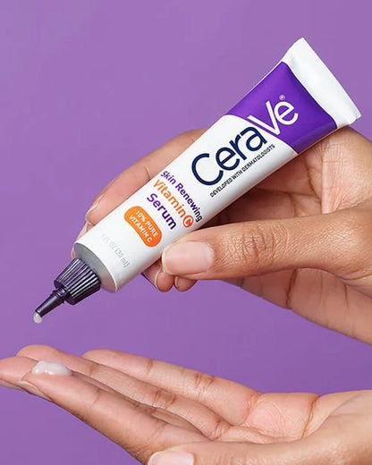 Cerave Vitamin C Serum Brighten And Enhance Your Complexion (1 Ounce / 30ml)